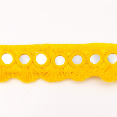 Yellow Fringe Trim With Mirrors, Boho, Bohemian Trim, Mirrored Trim, Decorative Trim, Trim By 3 Yards, Trim By 9 Yards